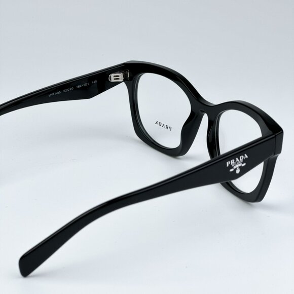 Prada PRA05V 16K1O1 BRAND NEW Eyeglasses Black Women Cat Eye - Picture 8 of 9